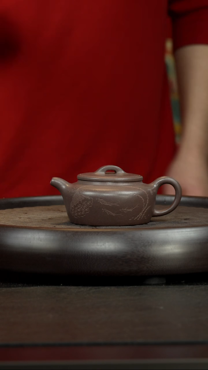 【闪购商品】紫砂茶杯原矿紫砂壶 过桥