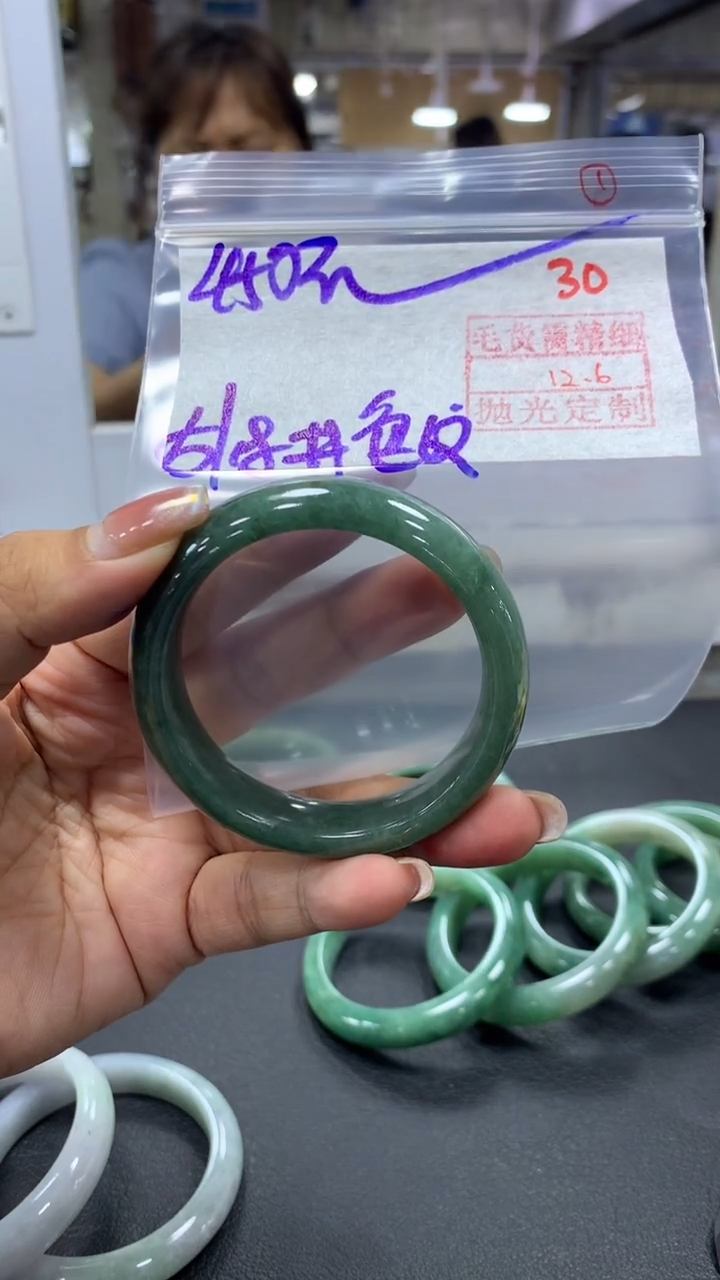 未镶嵌定制翡翠毛货需精细抛光+拍一发一+30