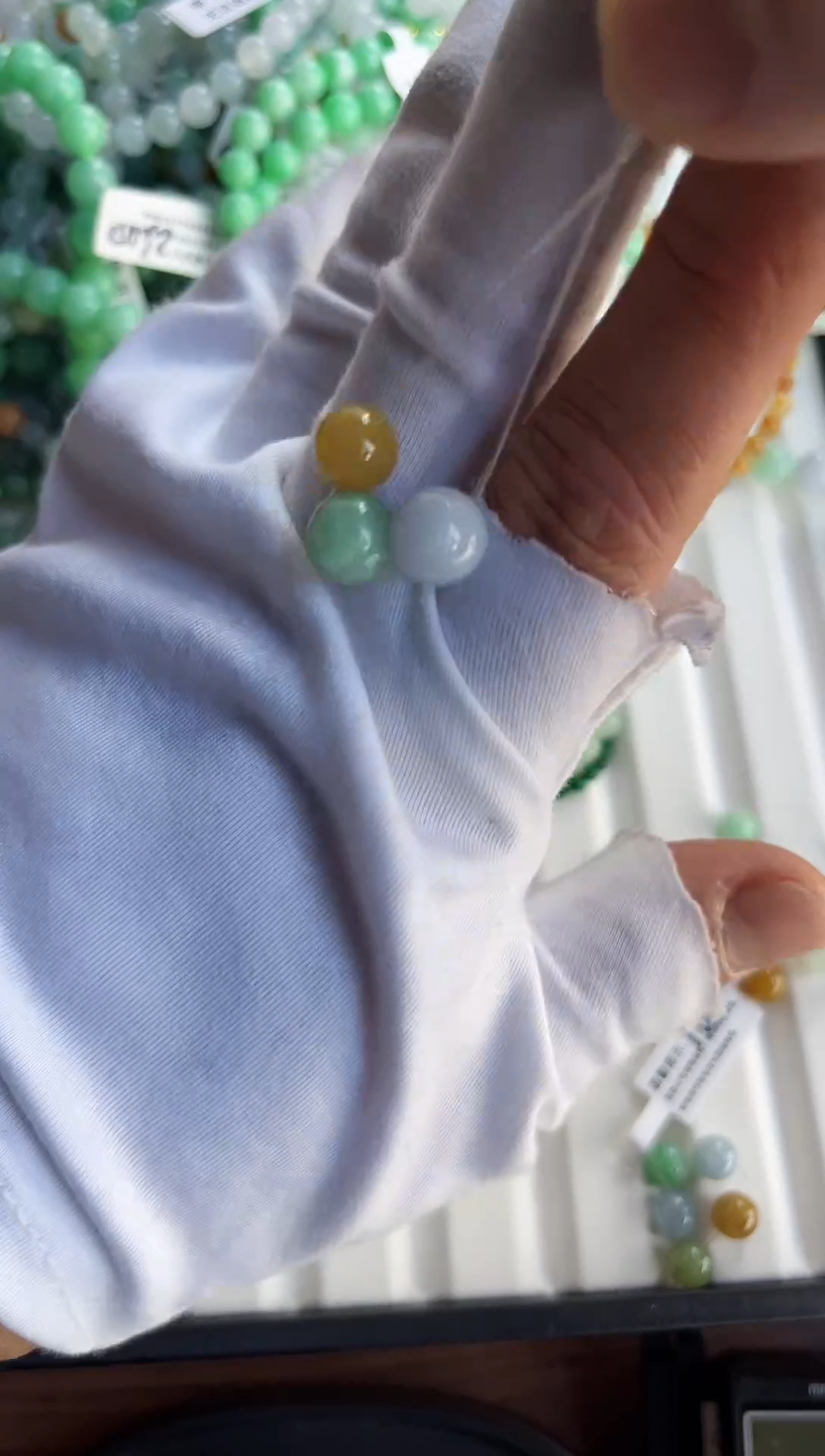 散珠翡翠翡翠散珠卡9   3颗