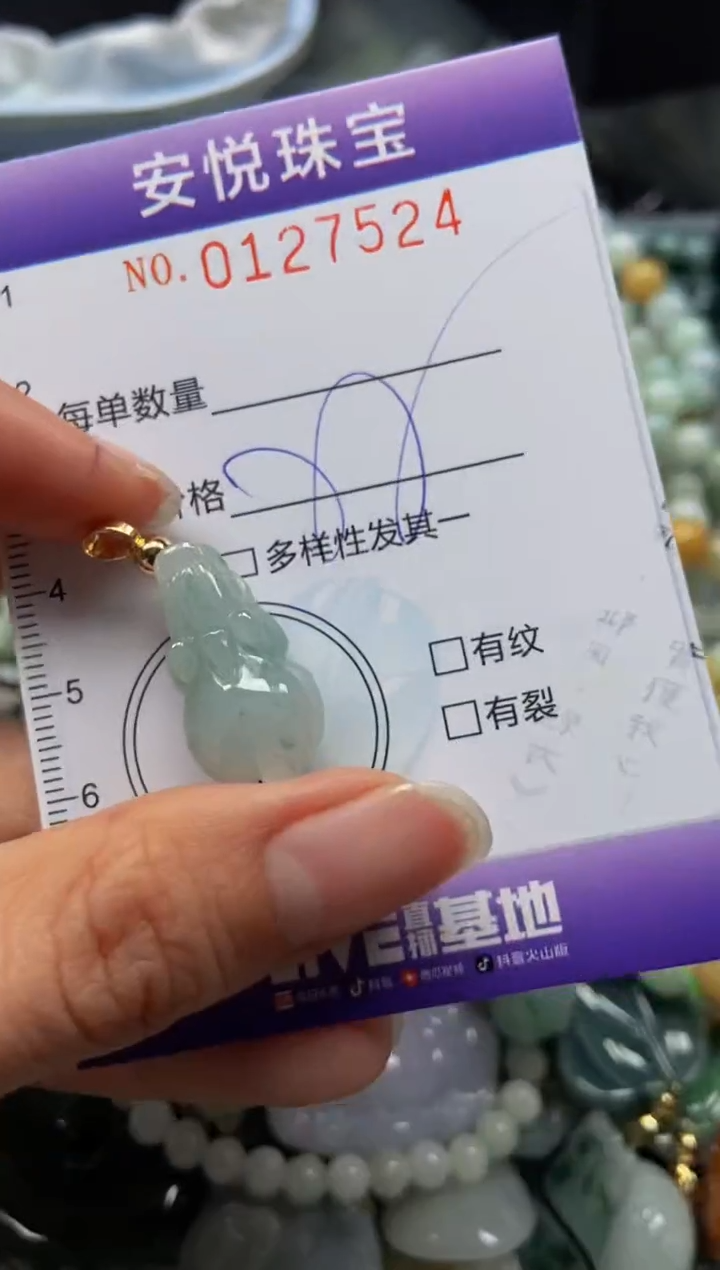 【闪购商品】翡翠颈饰未镶嵌闪购0127524