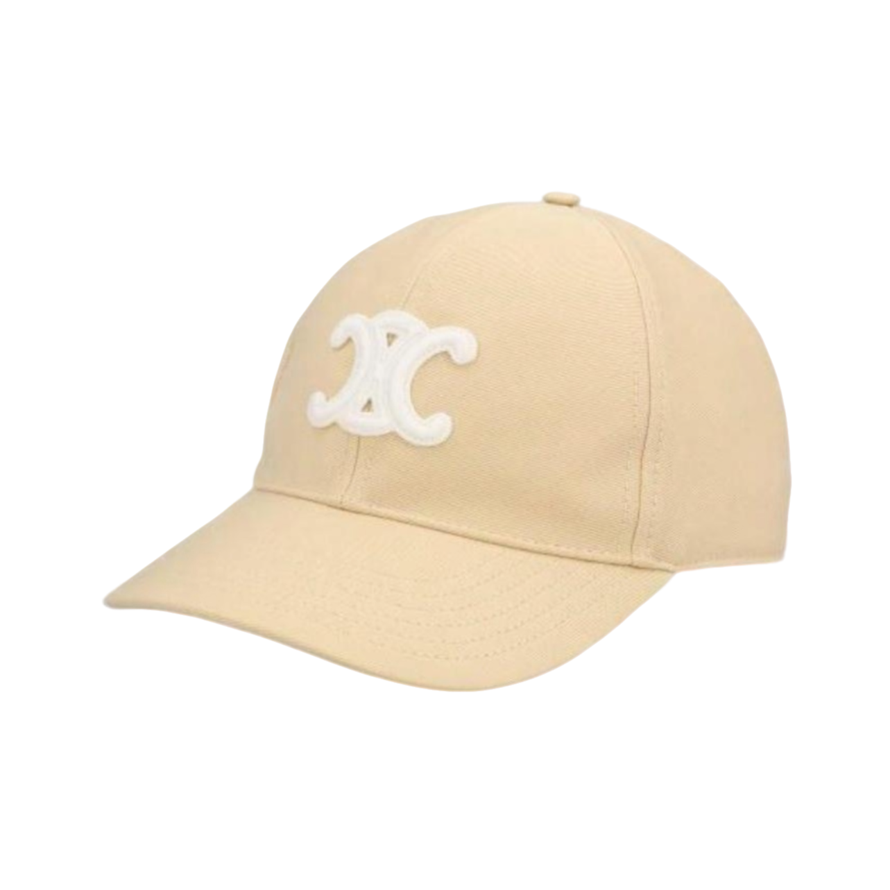 未使用 Celine/思琳 汤/TP031785/Logo刺绣 棒球帽 小鸡黄