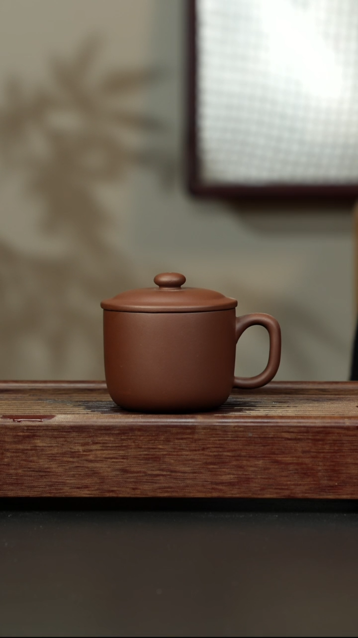 紫砂茶壶底槽清 盖杯