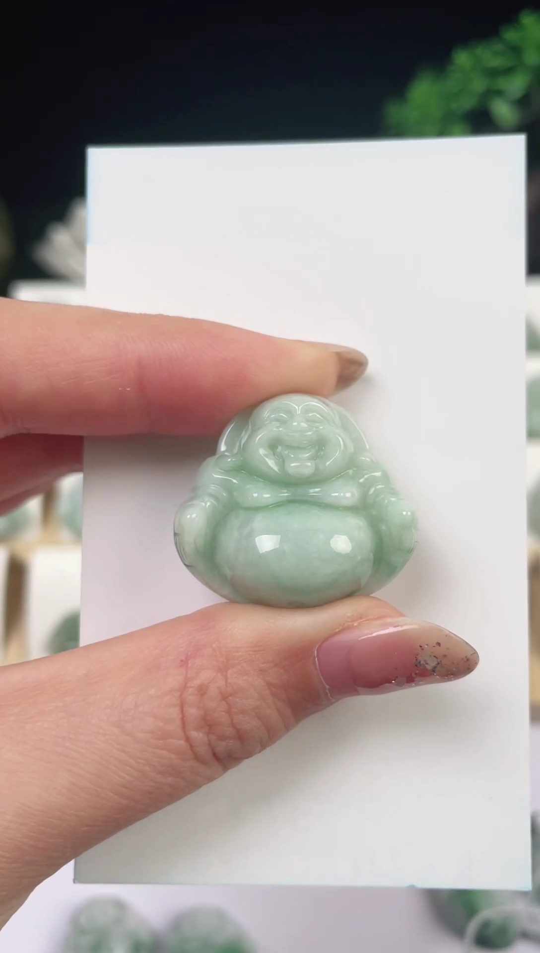 【闪购商品】翡翠颈饰未镶嵌佛公