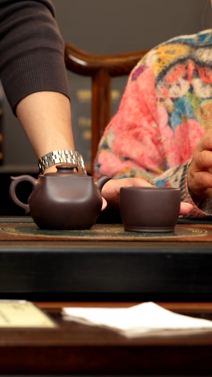 【闪购商品】紫砂茶壶ZCP 黑墩头 乾坤 200cc