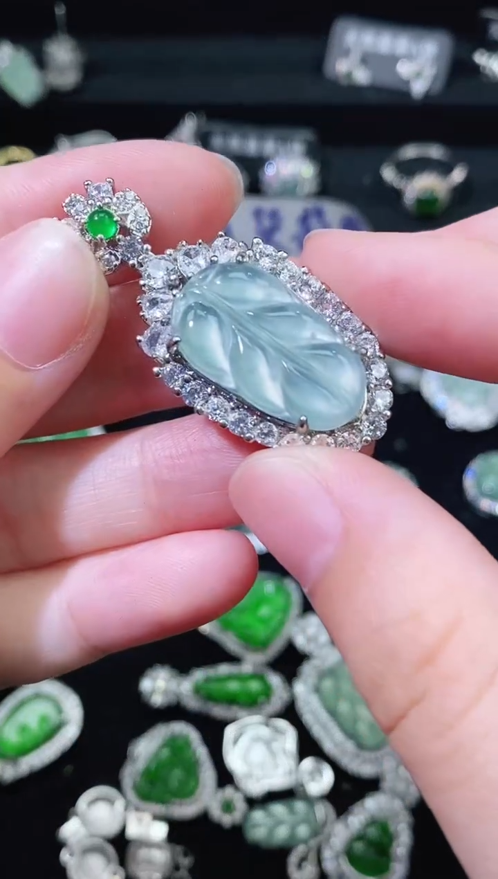 【闪购商品】翡翠未镶嵌颈饰精美翡翠-多样性只发一件H476