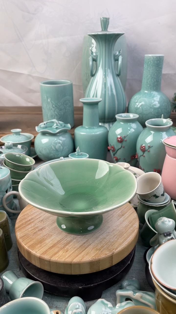 【闪购商品】特价福利 微瑕 慧仙青瓷