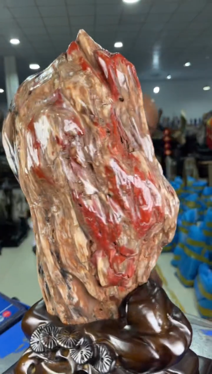 【闪购商品】硅化玉摆件未镶嵌33