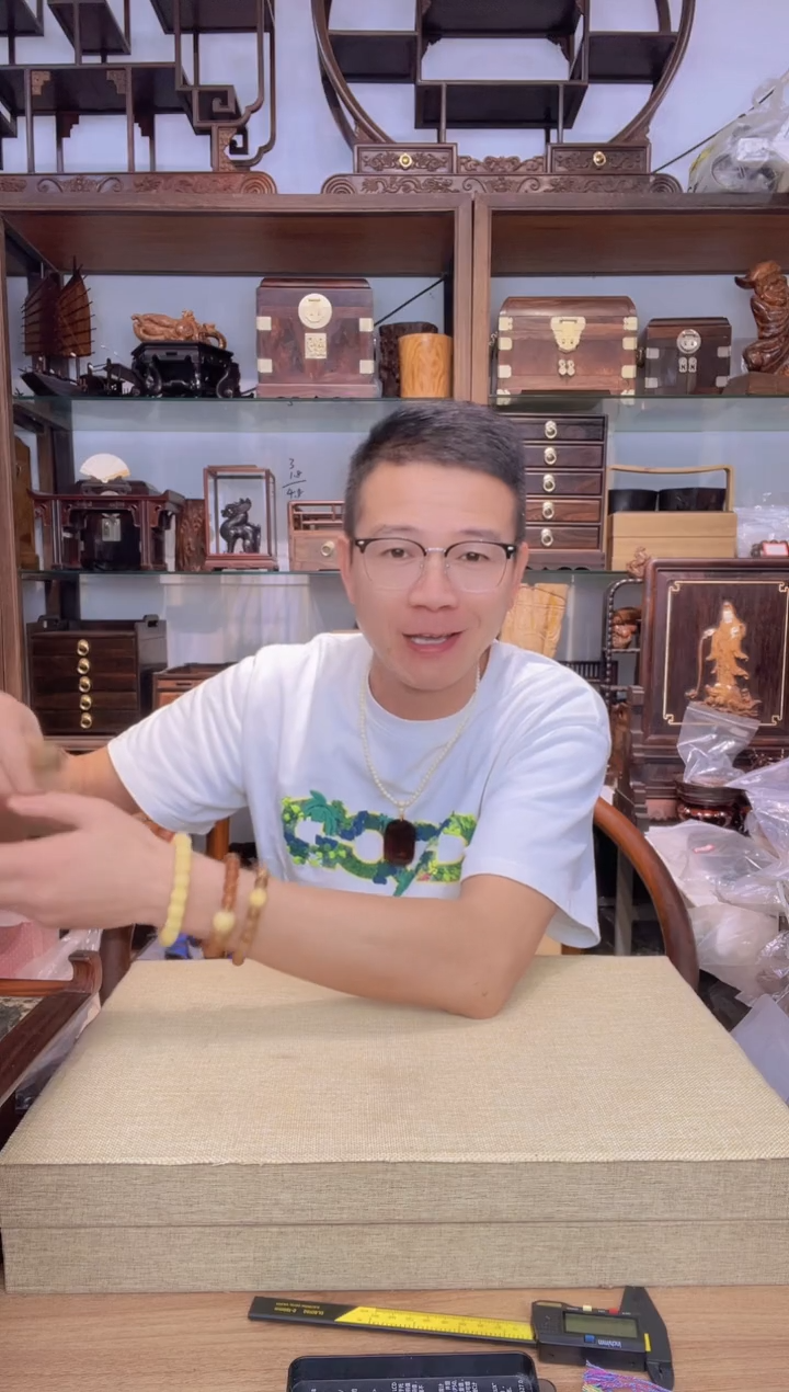 乌木类书架167绿檀小挂件  库存