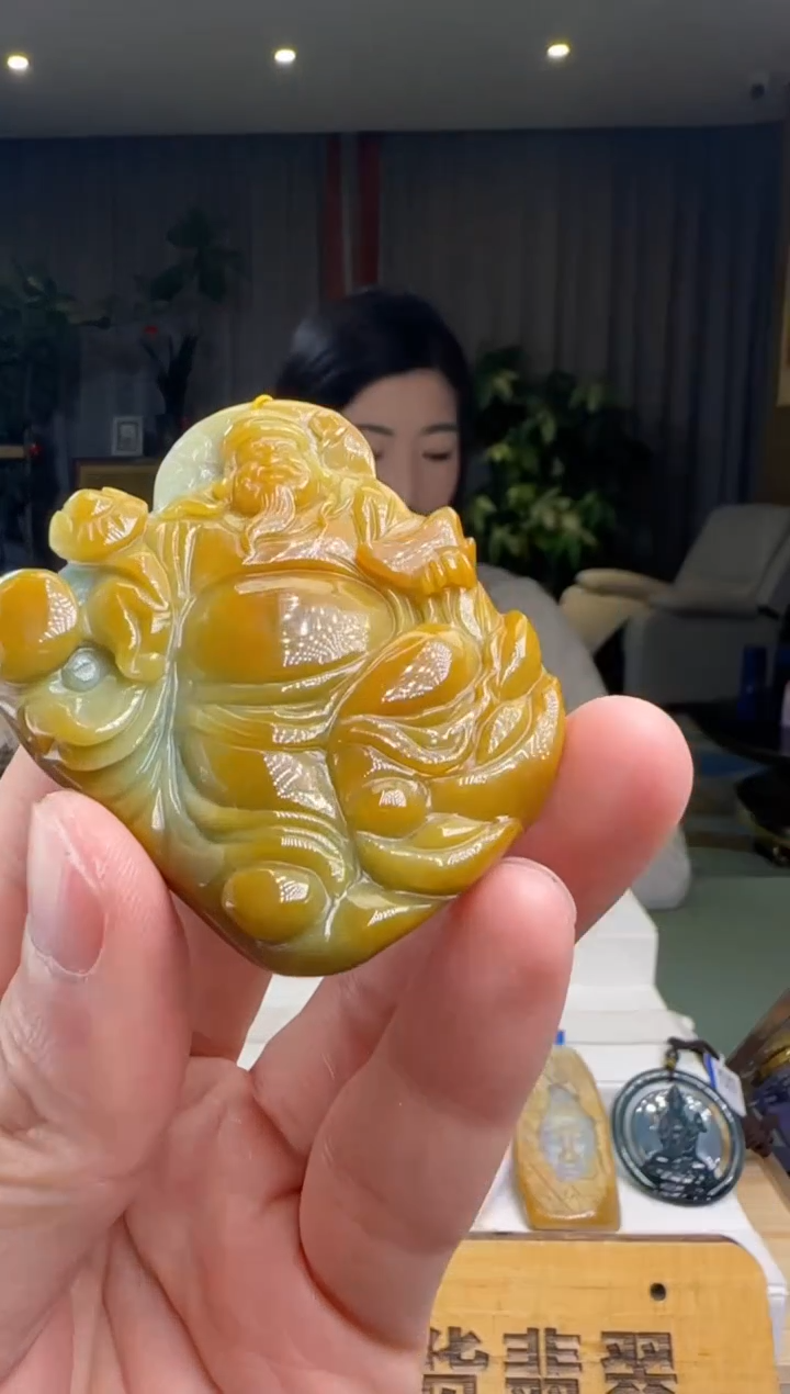 【闪购商品】翡翠吊坠(不含链)未镶嵌DY@@960Q3J15421