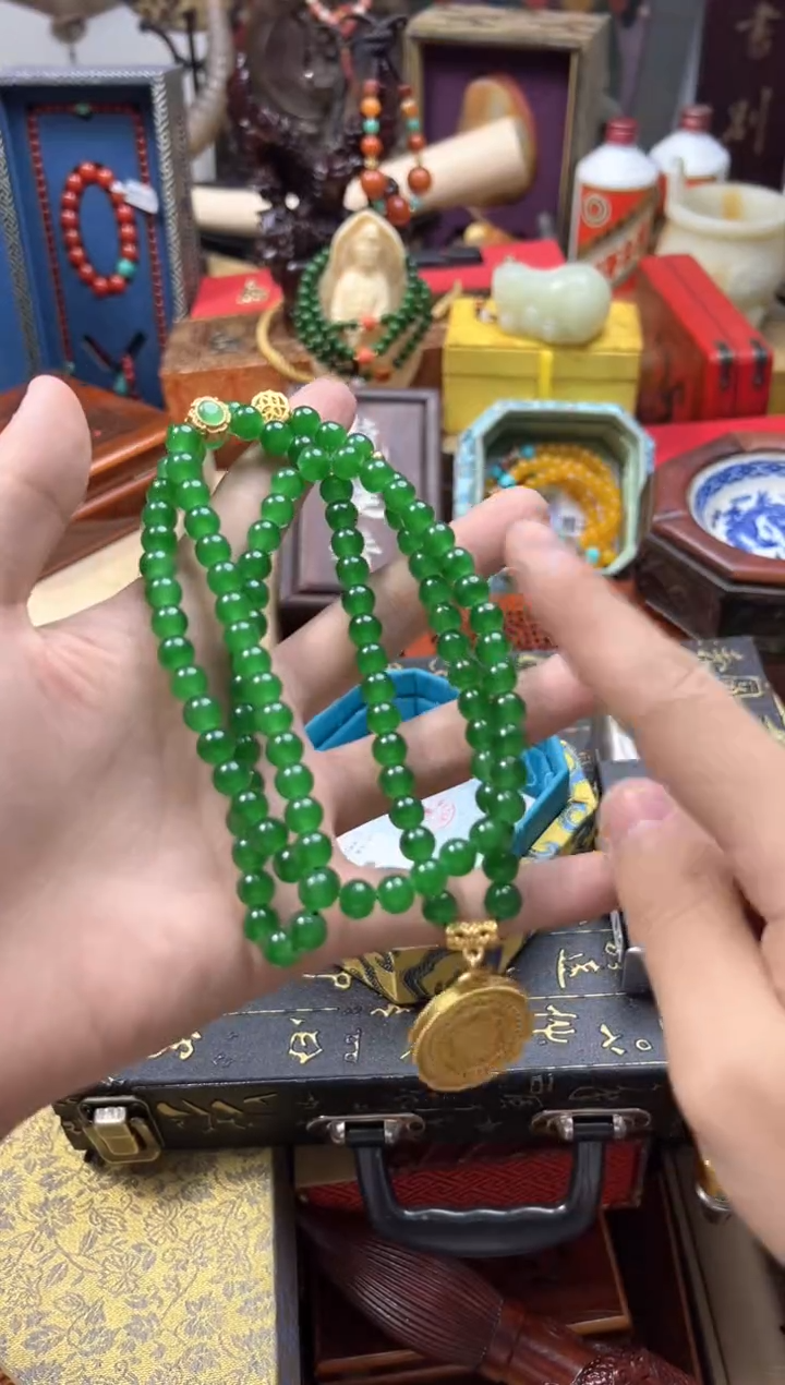 【闪购商品】翡翠颈饰未镶嵌---------------