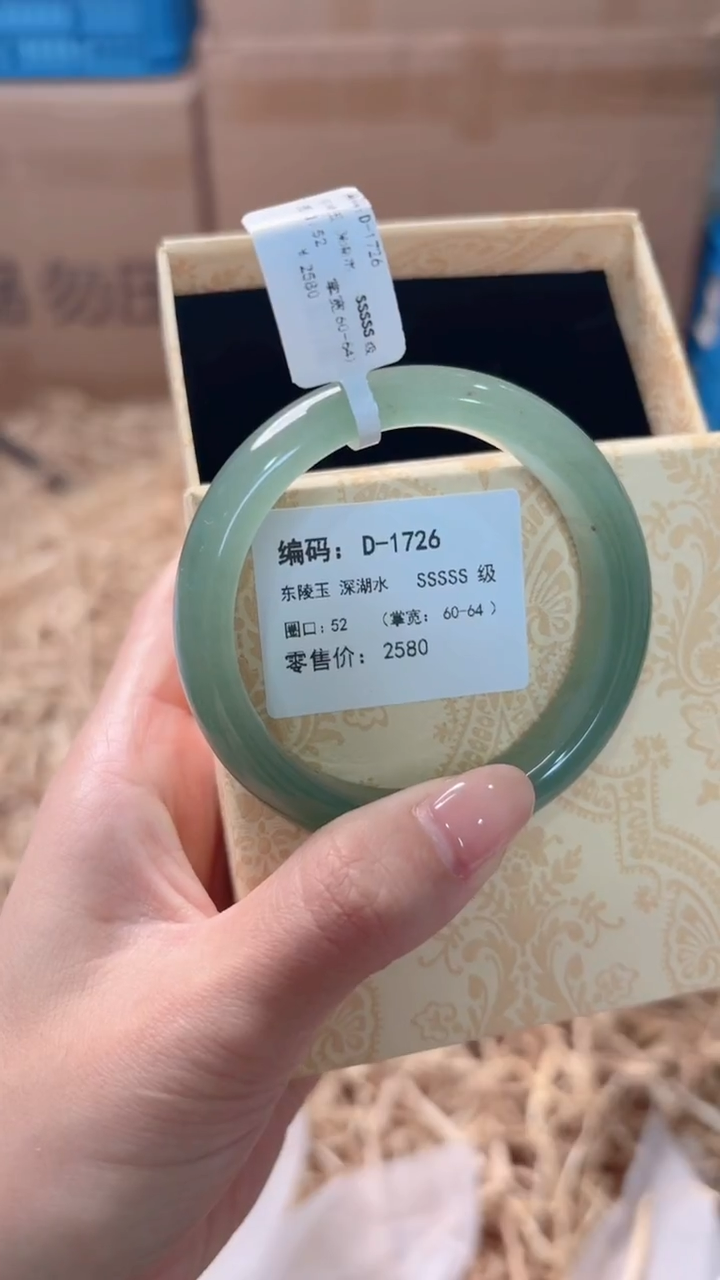 未镶嵌手镯石英质玉D-1726