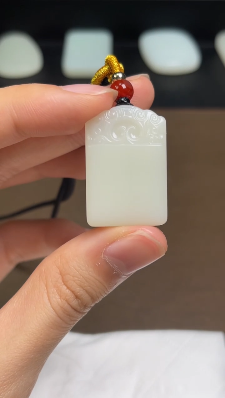 颈饰未镶嵌和田玉5