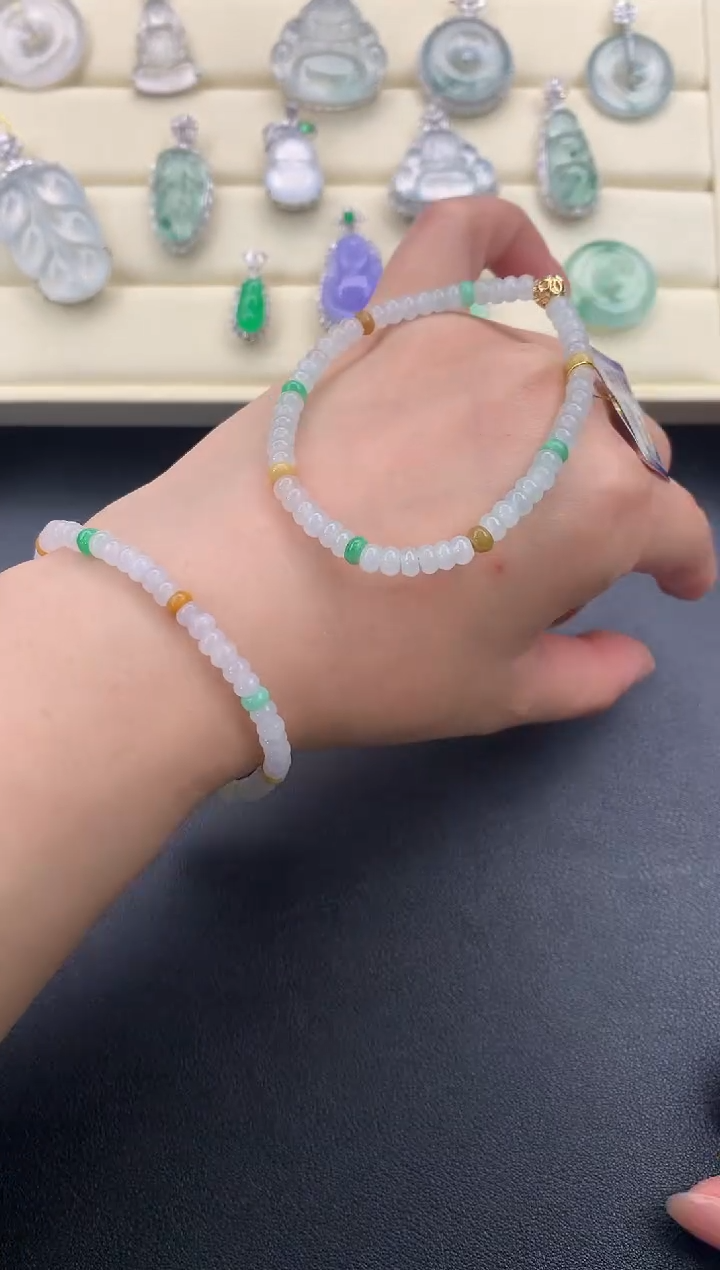 【闪购商品】翡翠颈饰未镶嵌D983 多样性发一件