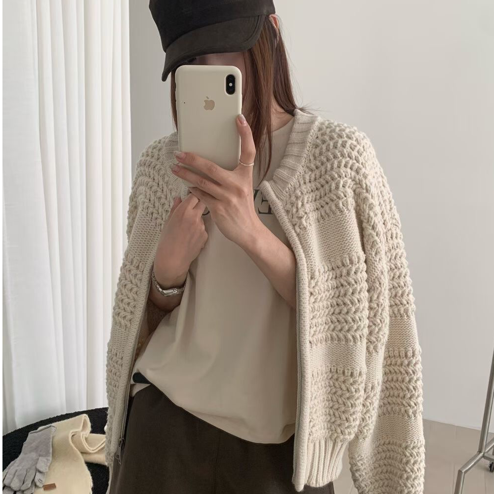 今喜【12.12 206-270】2025冬新款韩系百搭潮流时尚开衫秋冬