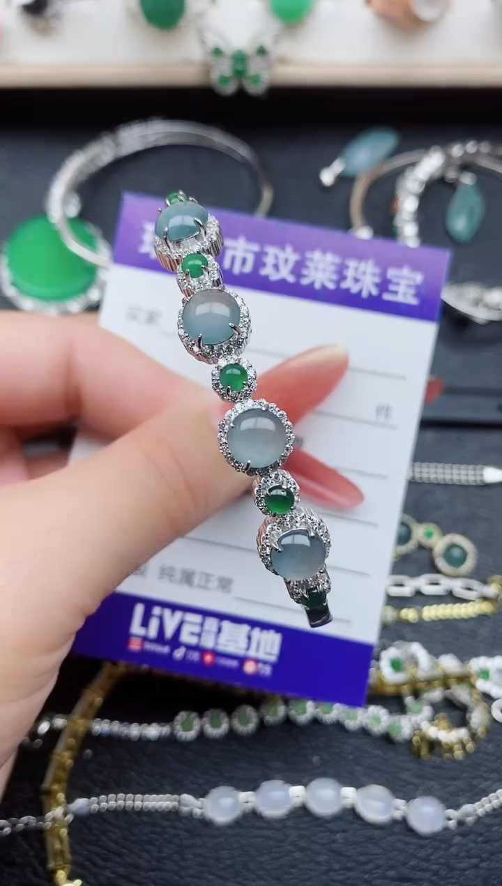 【闪购商品】翡翠戒指银S925镶嵌11111