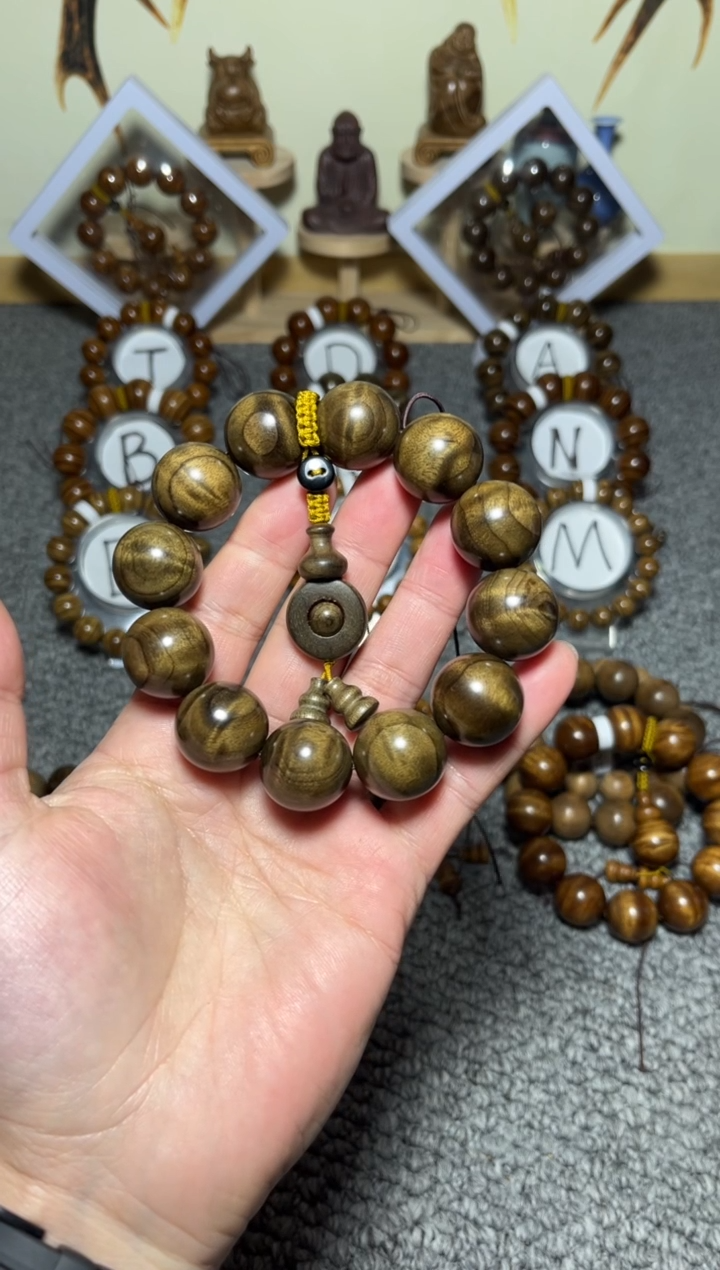 【闪购商品】楠木（金丝楠）手串/手链小叶桢楠阴沉木2.0