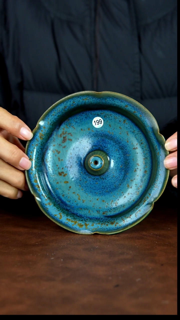 199号/禹州神垕特产】原矿原产地钧瓷茶具