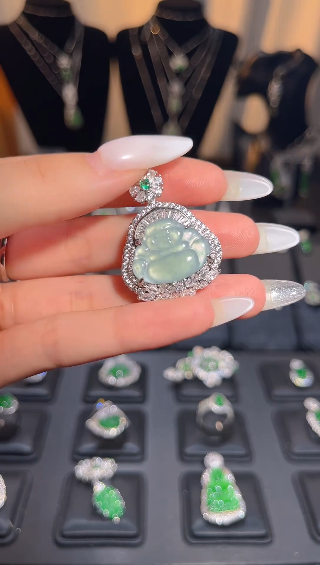 吊坠(不含链)未镶嵌翡翠佛公