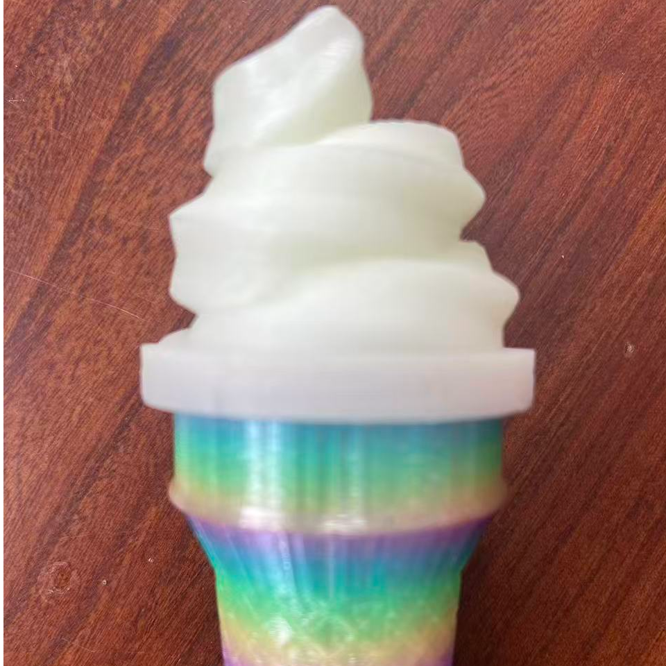 3D打印冰激凌伸缩剑冰雪主题