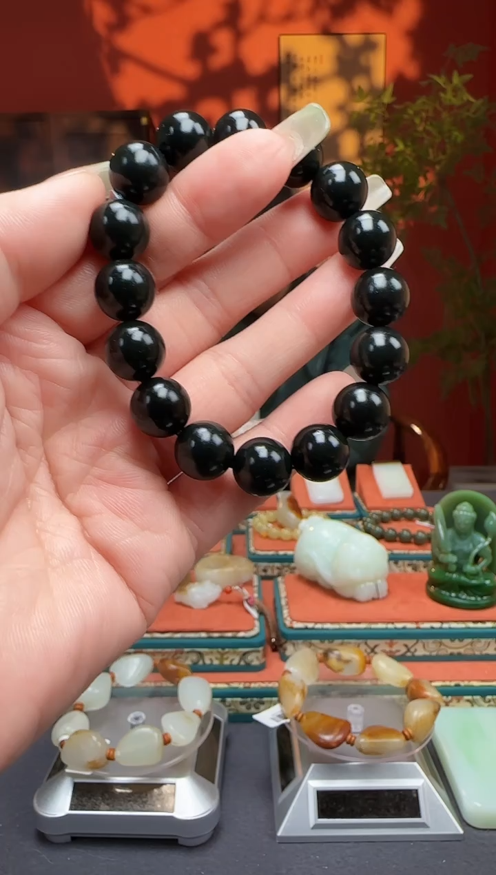 【闪购商品】和田玉手串未镶嵌手串12