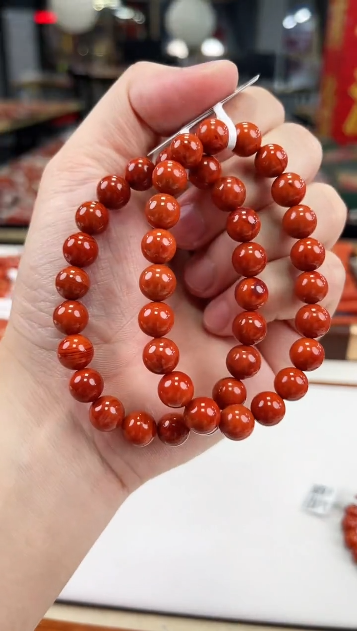 【闪购商品】南红玛瑙瓦西手串9+未镶嵌（多样式发其一）