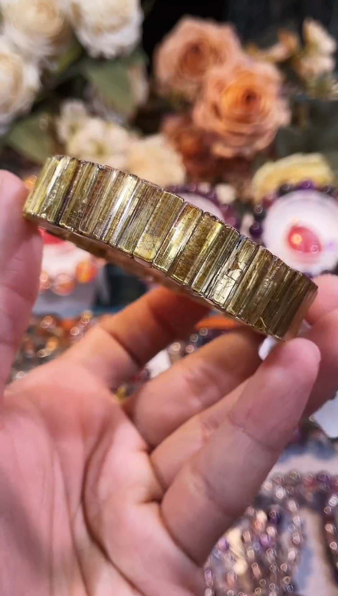 未镶嵌手链发晶钛金顺发手排
