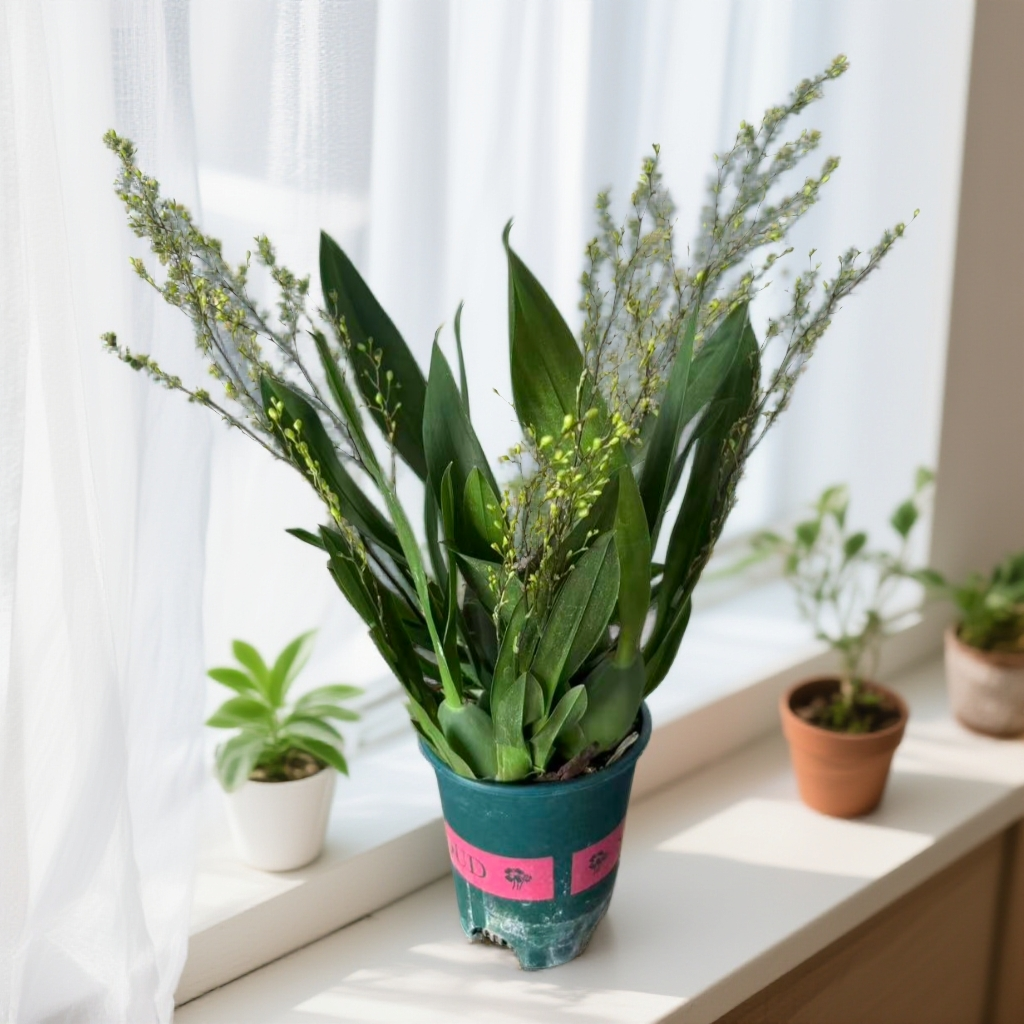 梦香兰盆栽 奶油甜香浓香型 文心兰迷你兰花 室内天然植物香薰