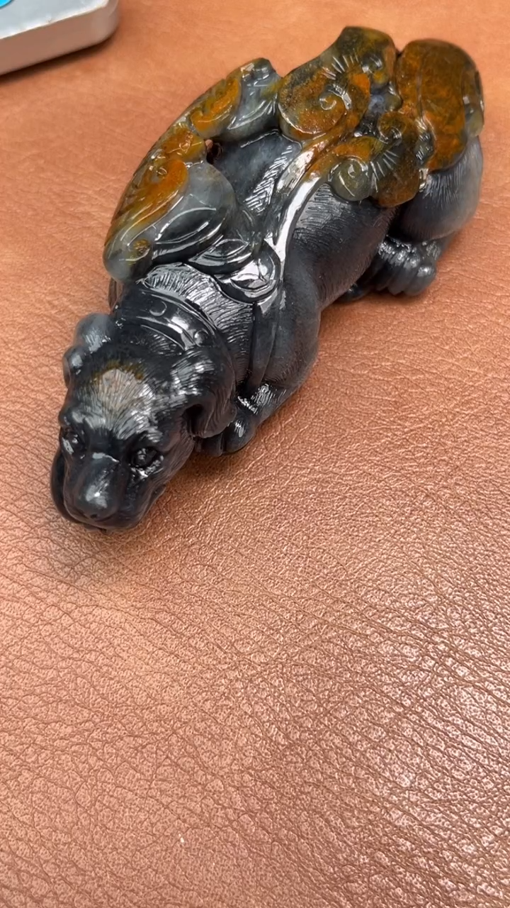 颈饰未镶嵌和田玉稻*人32131