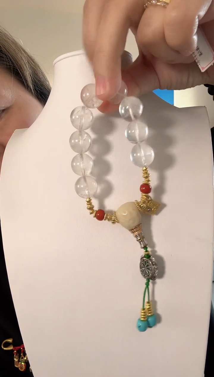 未镶嵌手串水晶奥**母水晶手链