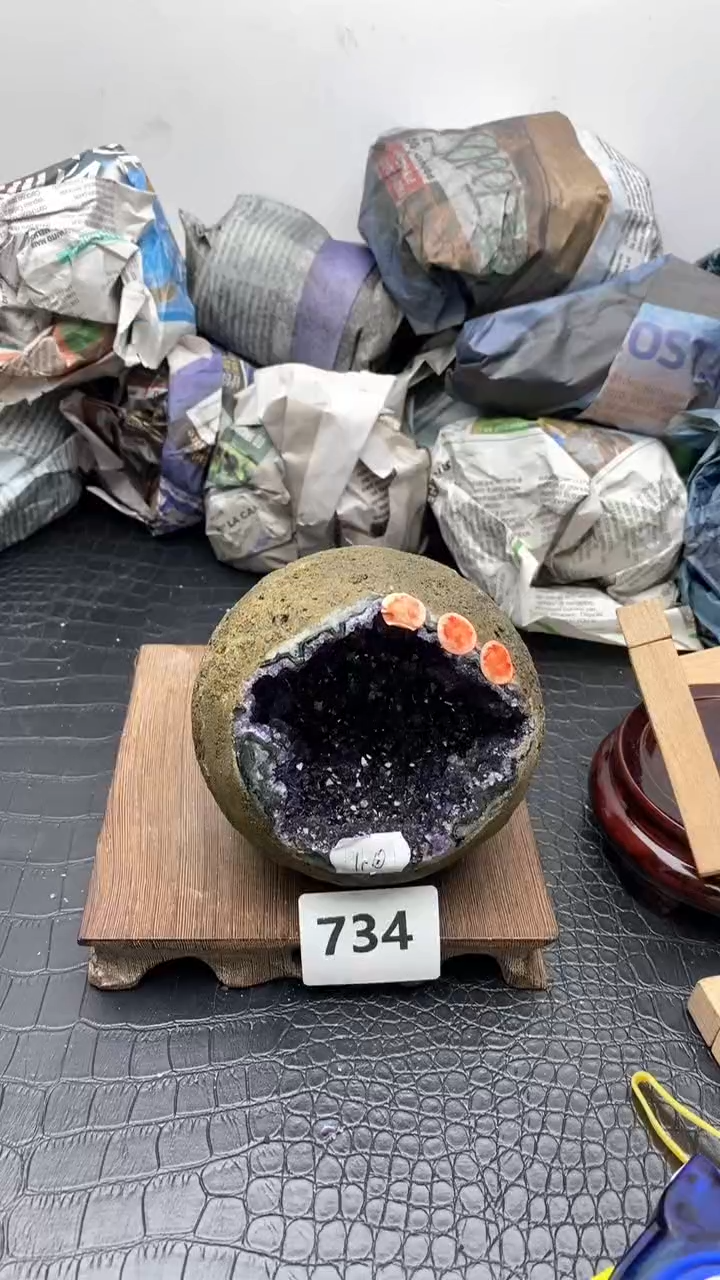 【闪购商品】紫晶11未镶嵌734号钱袋子