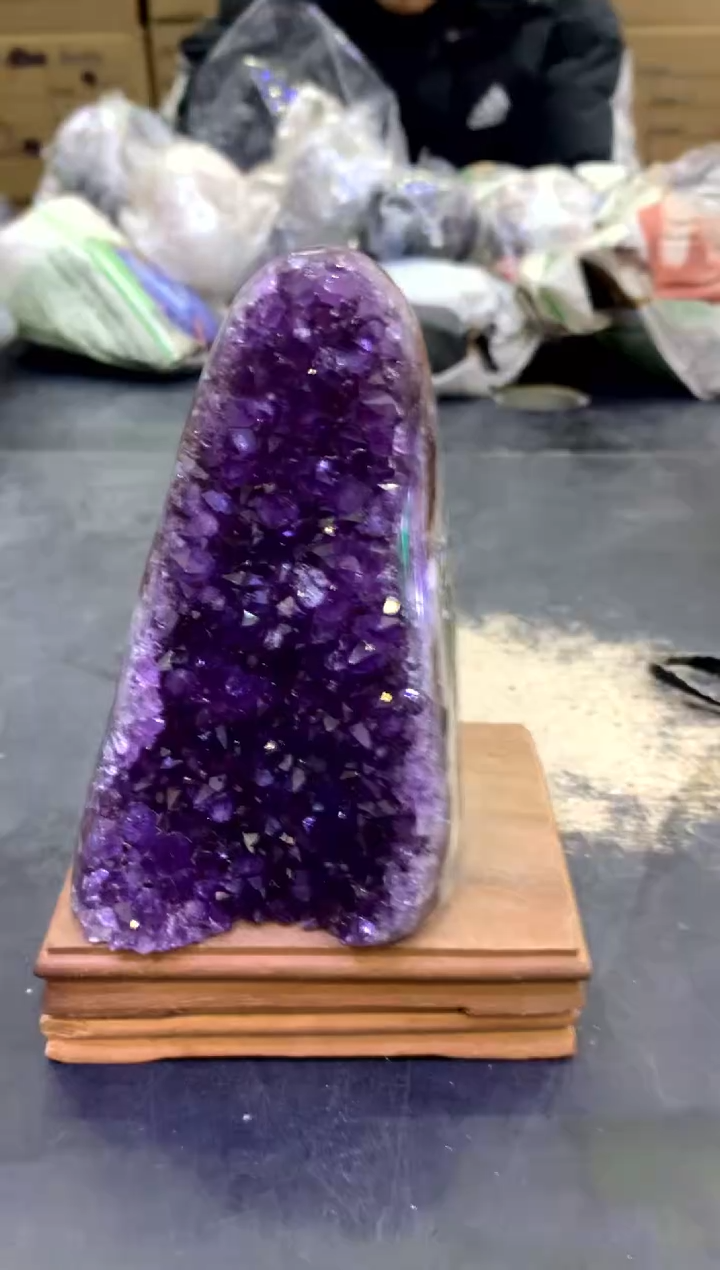 【闪购商品】水晶摆件未镶嵌天然高品质紫晶943