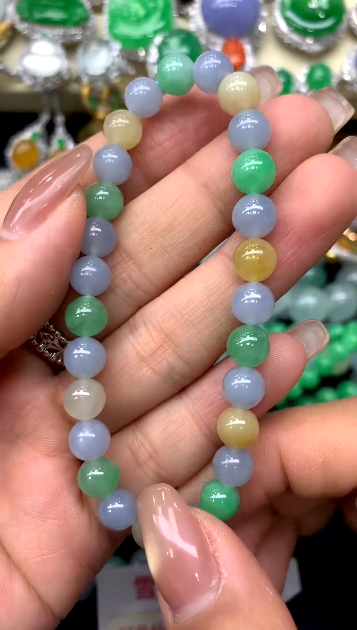 未镶嵌手链翡翠163-中国好珍宝