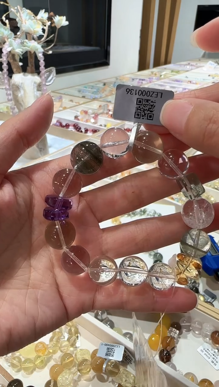 未镶嵌手串水晶手串