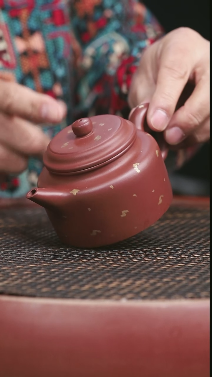 茶壶紫砂94号剑流德中洒金