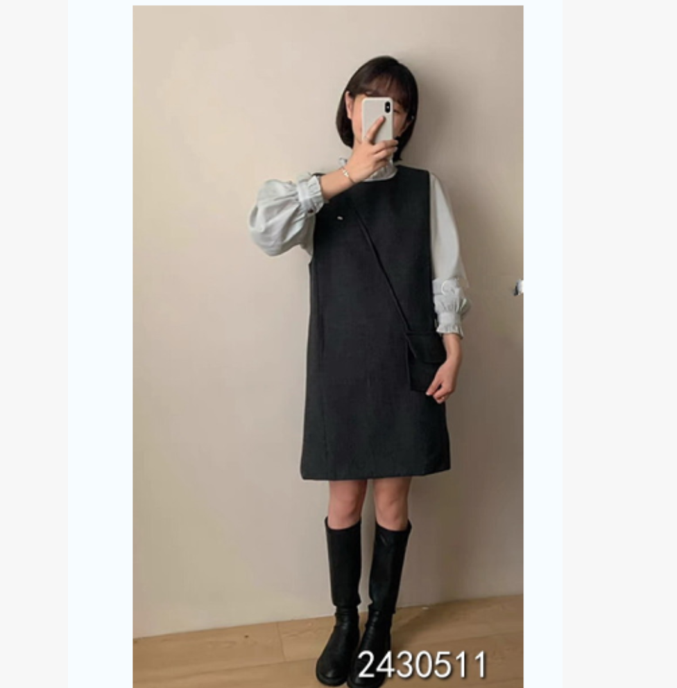 小妳XiaoNi———（春秋款气质套装裙2430511）