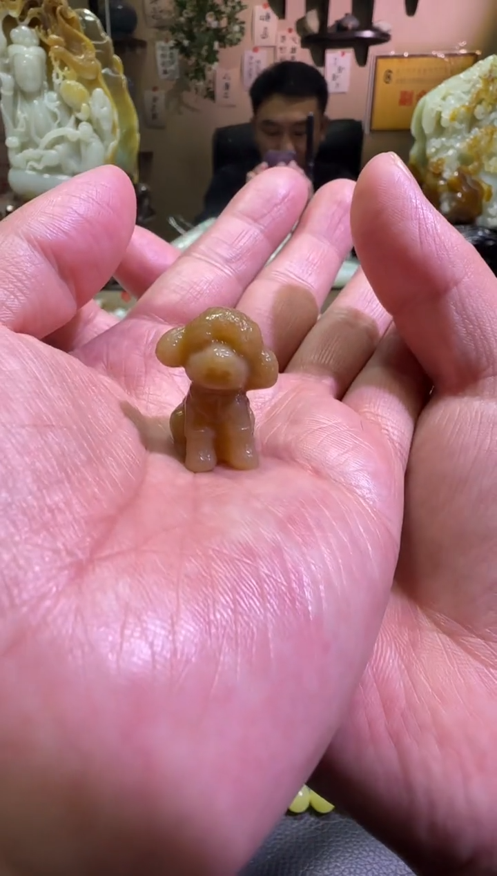 吊坠(不含链)未镶嵌和田玉金山糖白挂件（产地直发）