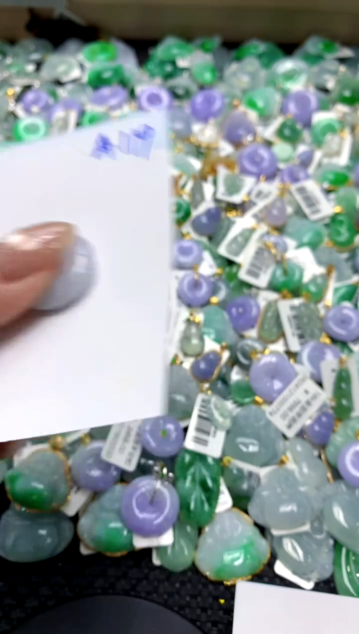 【闪购商品】翡翠颈饰18K金镶嵌1111111111111111