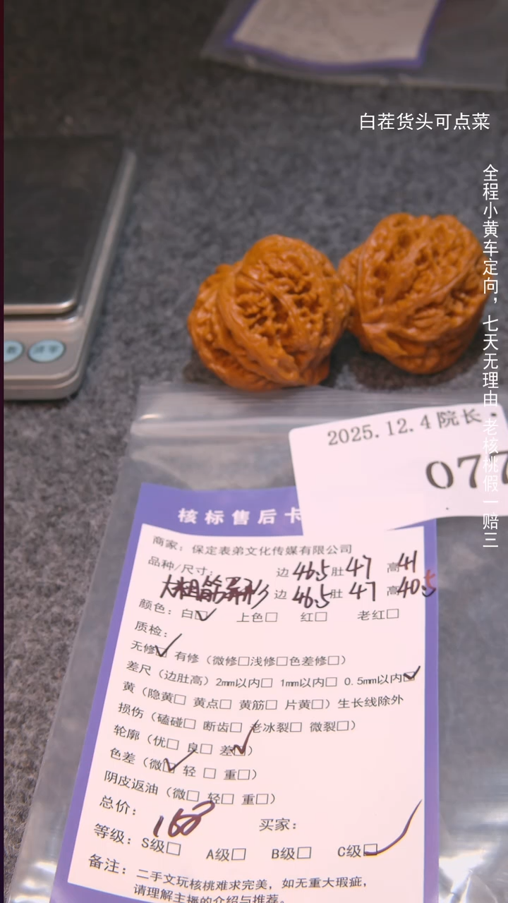 把件文玩核桃伟大粗筋异形077諘帝文化