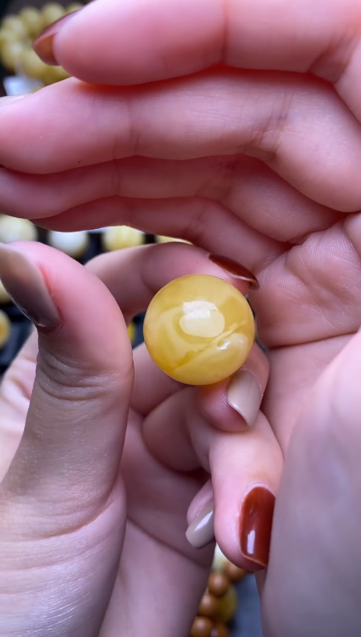 【闪购商品】琥珀裸石未镶嵌大小姐珠宝严选216