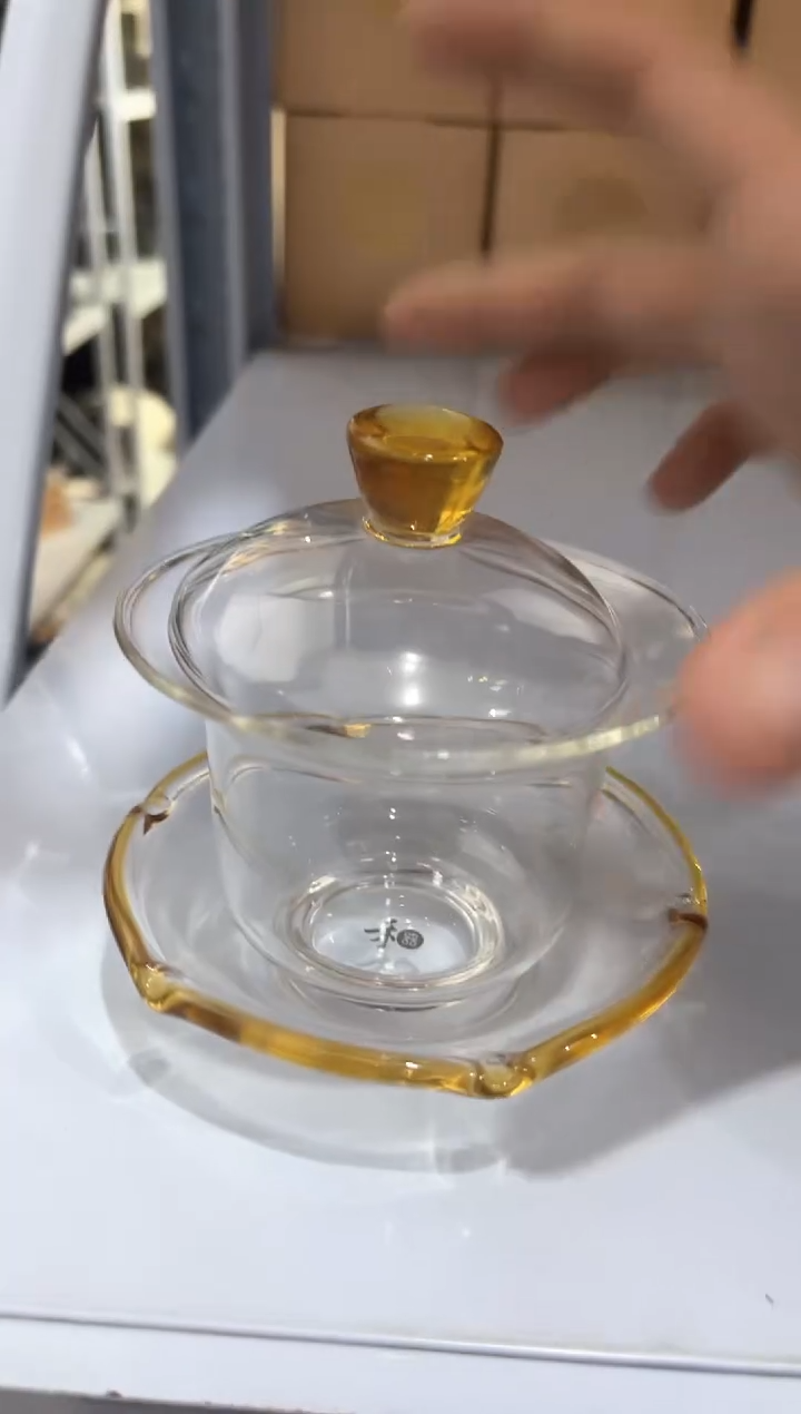 【闪购商品】禾器/禾荷盖碗/浅黄          