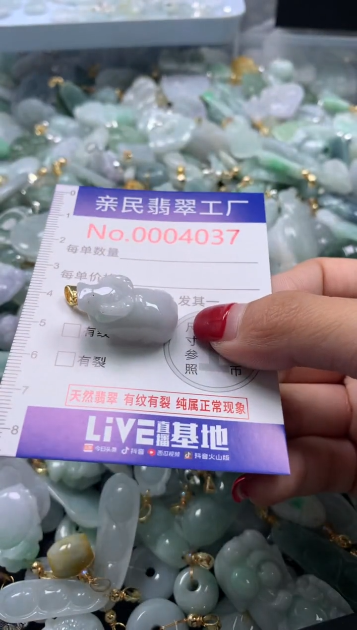 颈饰未镶嵌翡翠4037