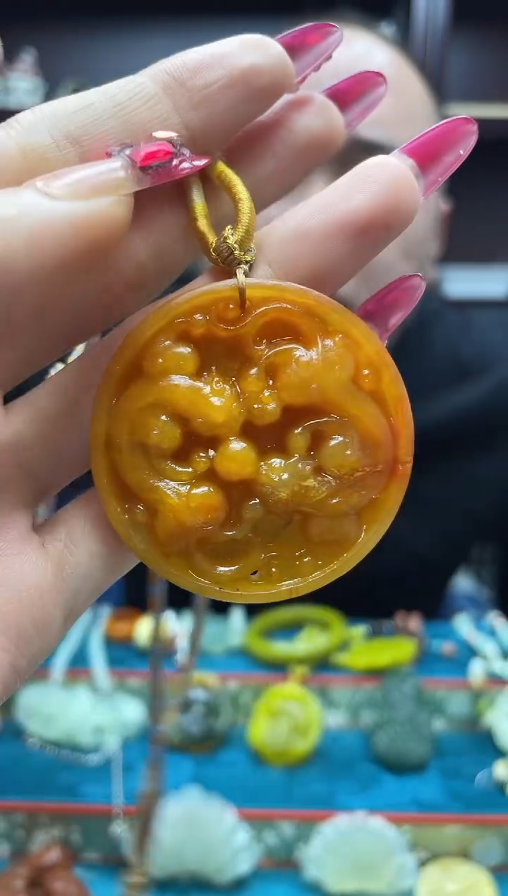 未镶嵌岫玉吊坠·多样性发*货拍一发一