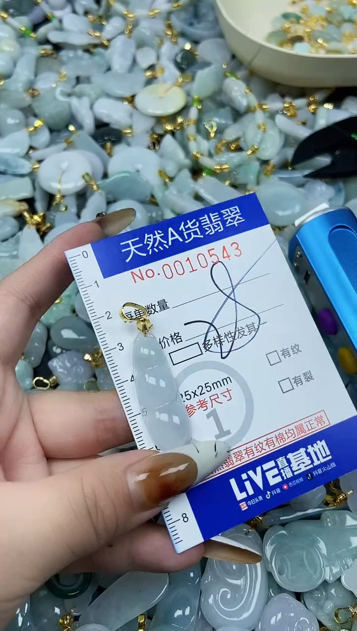 【闪购商品】翡翠颈饰未镶嵌天然A货翡翠