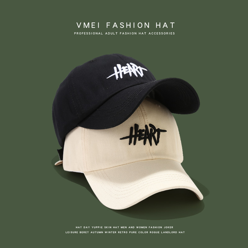 2025春夏棒球帽子男女潮流刺绣运动风百搭休闲加深鸭舌帽