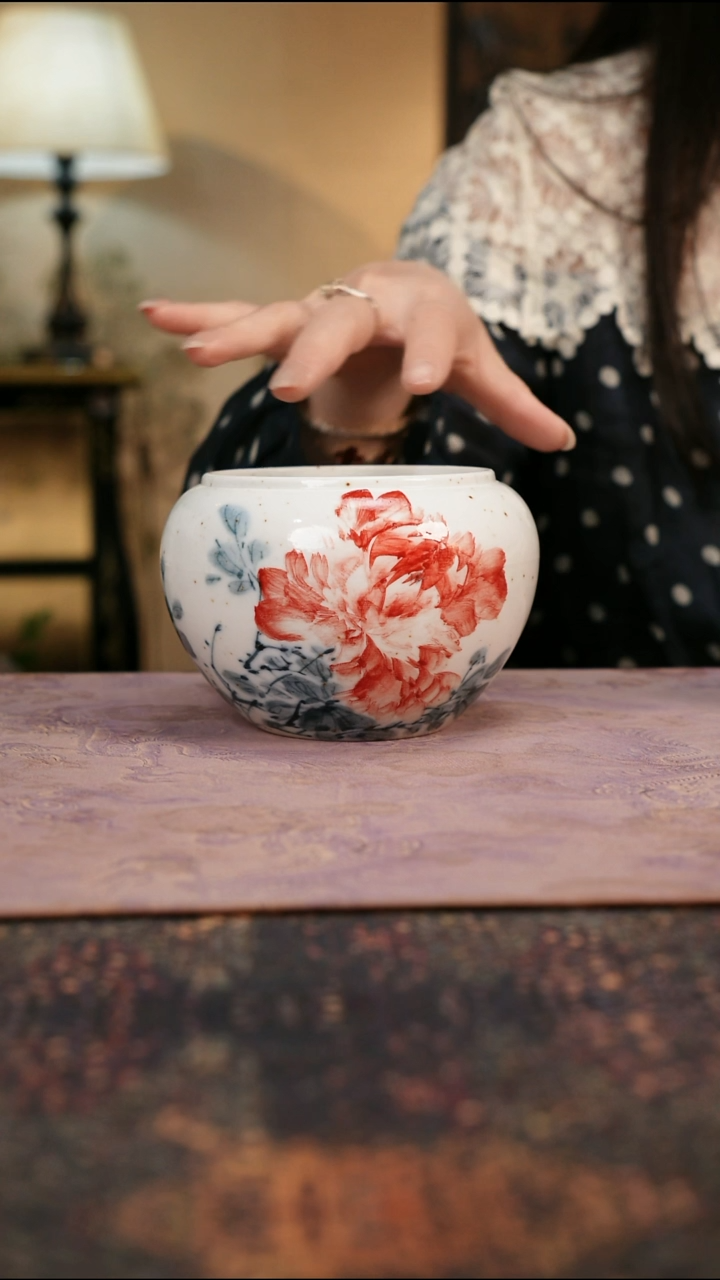 杯景德镇陶瓷杯碗柴烧多人