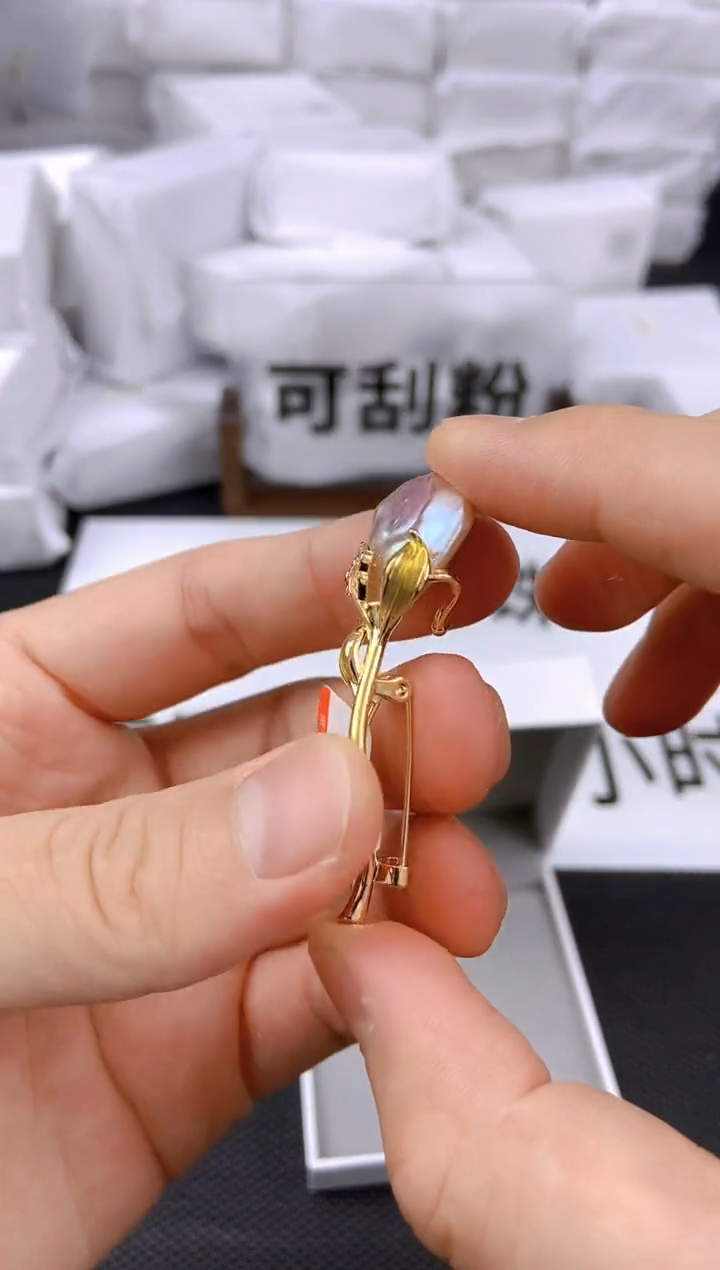 未镶嵌耳饰淡水珍珠xz1008