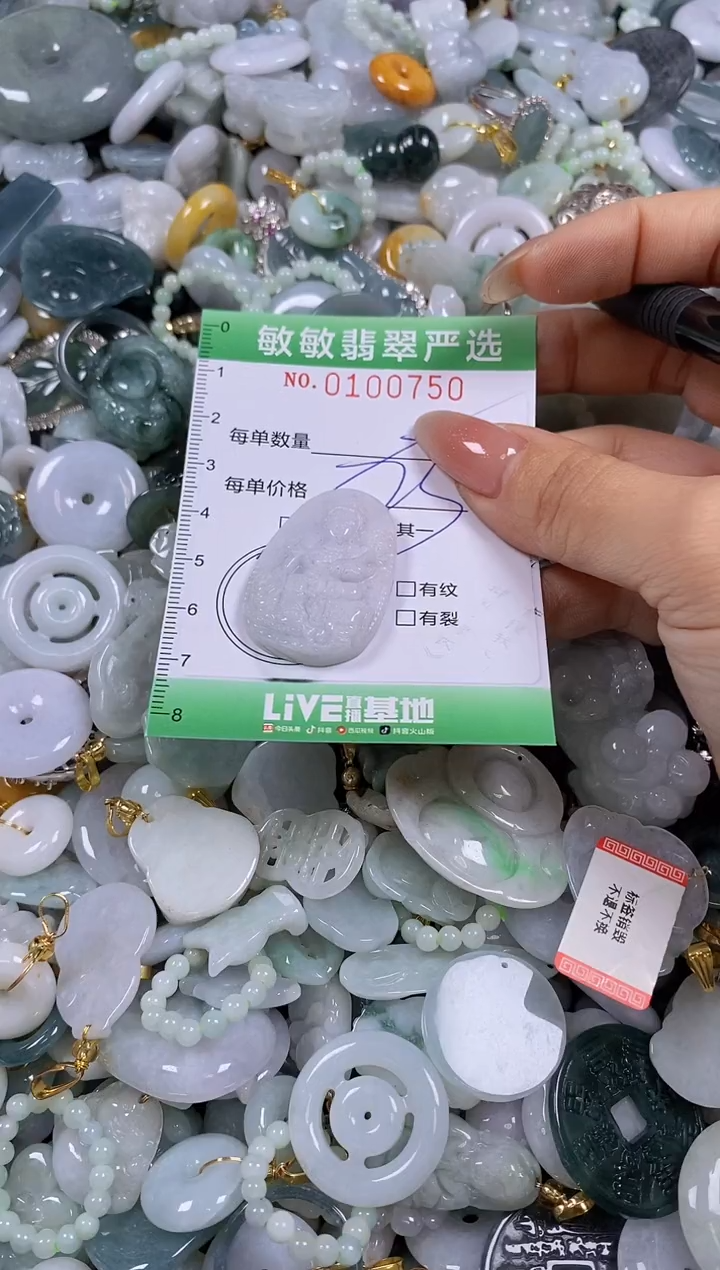 【闪购商品】翡翠颈饰未镶嵌闪购0100750