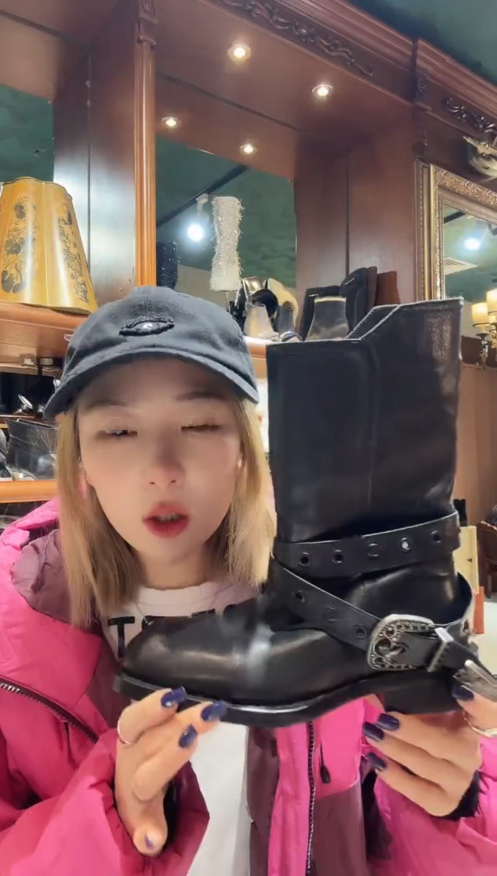 1902-10蓝黑色36码