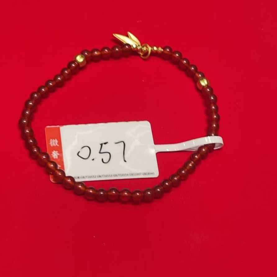 【小鑫黄金甄选】黄金金珠时尚饰品礼物   0.57g
