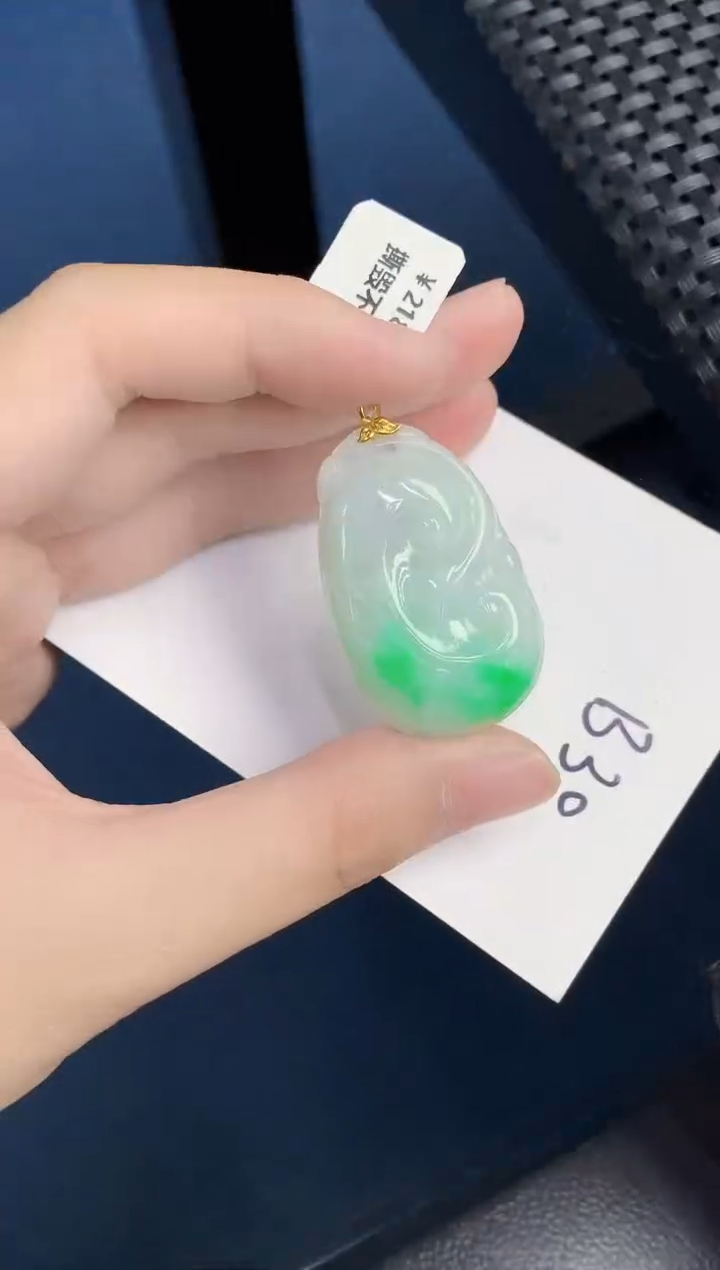 【闪购商品】翡翠18K金镶嵌颈饰000000000